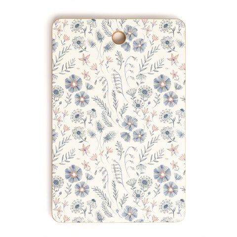 Pimlada Phuapradit Frozen Foliage Cutting Board Rectangle