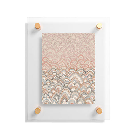 Pimlada Phuapradit Geo Mountain Floating Acrylic Print