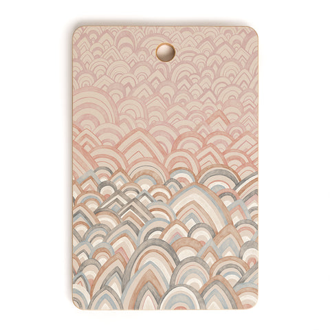 Pimlada Phuapradit Geo Mountain Cutting Board Rectangle
