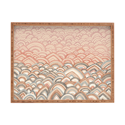 Pimlada Phuapradit Geo Mountain Rectangular Tray
