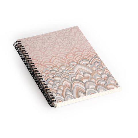 Pimlada Phuapradit Geo Mountain Spiral Notebook