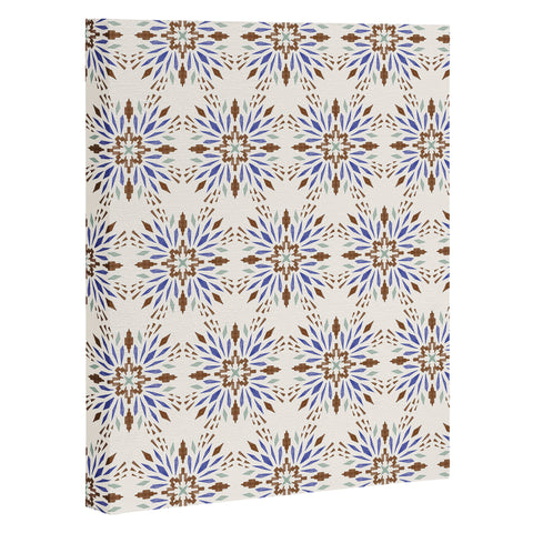 Pimlada Phuapradit Geo Star Tiles Art Canvas