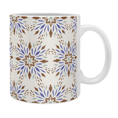Pimlada Phuapradit Geo Star Tiles Coffee Mug