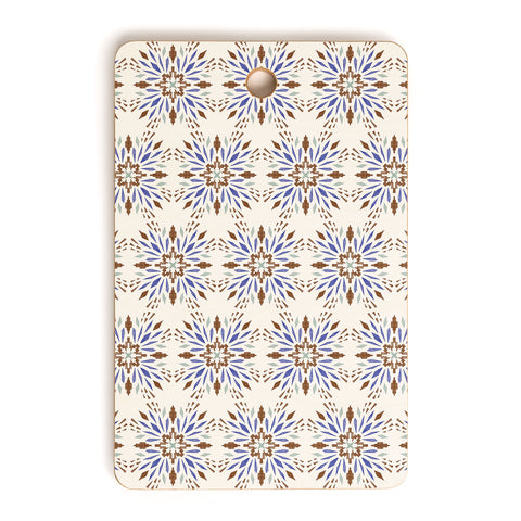Pimlada Phuapradit Geo Star Tiles Cutting Board Rectangle