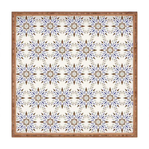 Pimlada Phuapradit Geo Star Tiles Square Tray