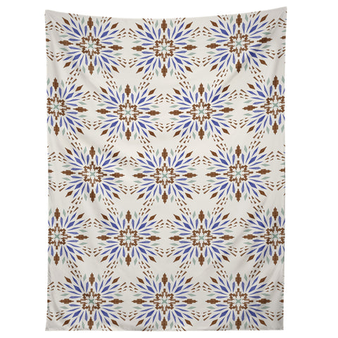 Pimlada Phuapradit Geo Star Tiles Tapestry