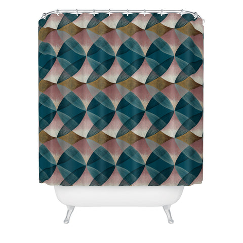 Pimlada Phuapradit Glass Deco Shower Curtain