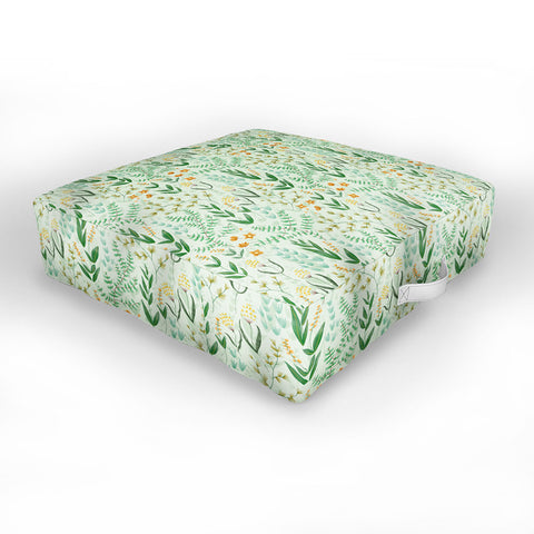 Pimlada Phuapradit Green garden 02 Outdoor Floor Cushion