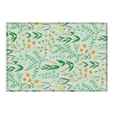 Pimlada Phuapradit Green garden 02 Outdoor Rug