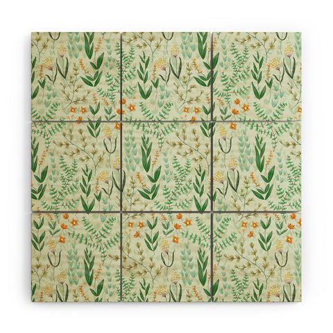 Pimlada Phuapradit Green garden 02 Wood Wall Mural