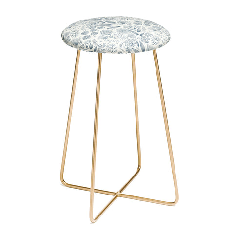 Pimlada Phuapradit Grey Leaf Counter Stool