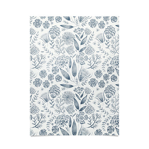 Pimlada Phuapradit Grey Leaf Poster