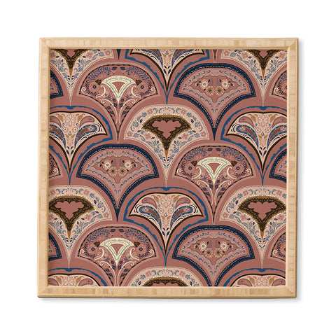 Pimlada Phuapradit Half drop shell shapes Framed Wall Art