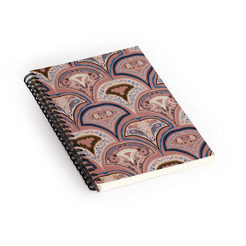 Pimlada Phuapradit Half drop shell shapes Spiral Notebook