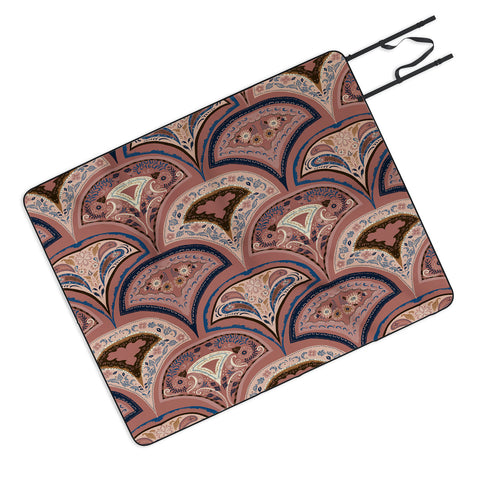 Pimlada Phuapradit Half drop shell shapes Picnic Blanket