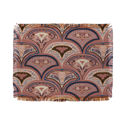 Pimlada Phuapradit Half drop shell shapes Throw Blanket