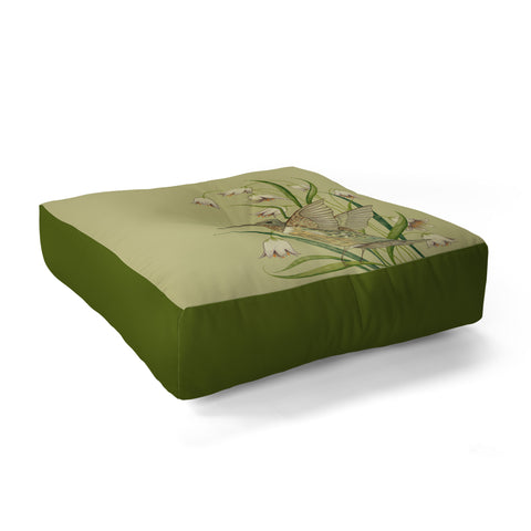 Pimlada Phuapradit Hummingbird 03 Floor Pillow Square