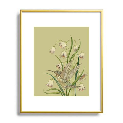 Pimlada Phuapradit Hummingbird 03 Metal Framed Art Print