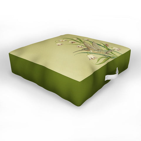 Pimlada Phuapradit Hummingbird 03 Outdoor Floor Cushion