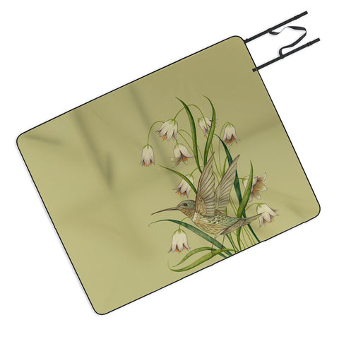 Pimlada Phuapradit Hummingbird 03 Picnic Blanket