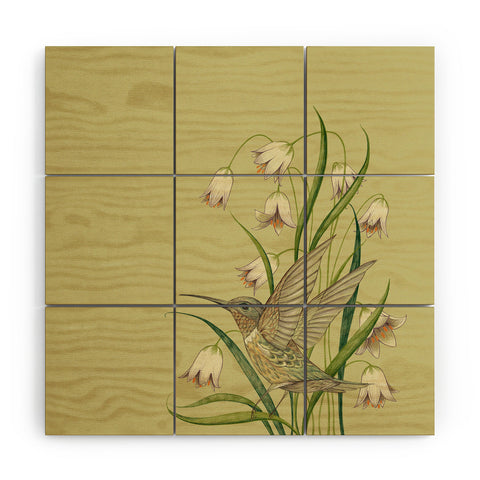 Pimlada Phuapradit Hummingbird 03 Wood Wall Mural