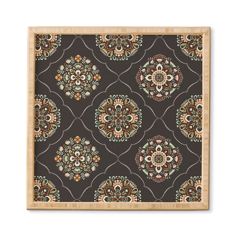 Pimlada Phuapradit Ivy Mandalas Framed Wall Art