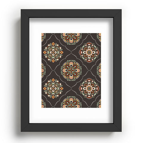 Pimlada Phuapradit Ivy Mandalas Recessed Framing Rectangle