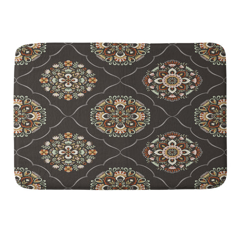 Pimlada Phuapradit Ivy Mandalas Memory Foam Bath Mat
