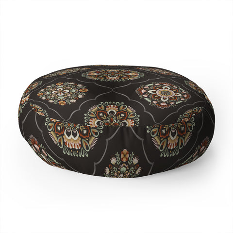 Pimlada Phuapradit Ivy Mandalas Floor Pillow Round