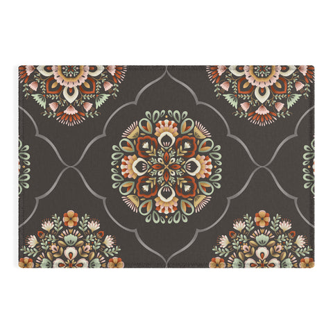 Pimlada Phuapradit Ivy Mandalas Outdoor Rug