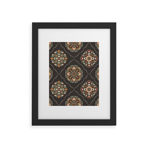 Pimlada Phuapradit Ivy Mandalas Framed Art Print