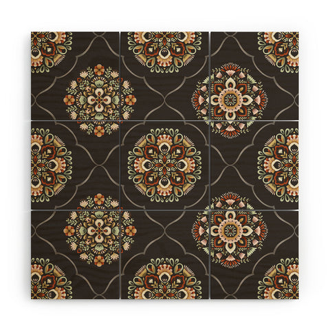 Pimlada Phuapradit Ivy Mandalas Wood Wall Mural