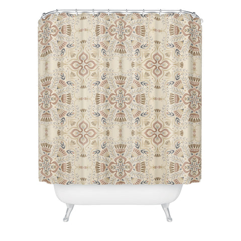 Pimlada Phuapradit Kaasni beige Shower Curtain