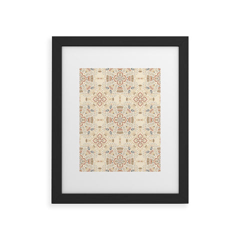 Pimlada Phuapradit Kaasni beige Framed Art Print