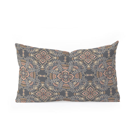 Pimlada Phuapradit Kaasni Gray Oblong Throw Pillow