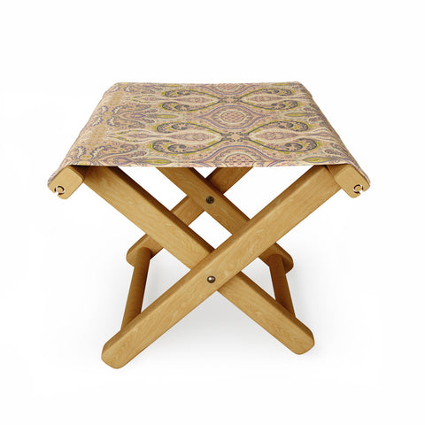 Pimlada Phuapradit Lace Damask Folding Stool