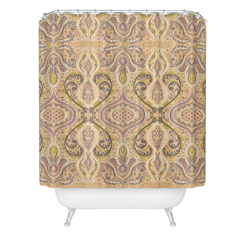 Pimlada Phuapradit Lace Damask Shower Curtain