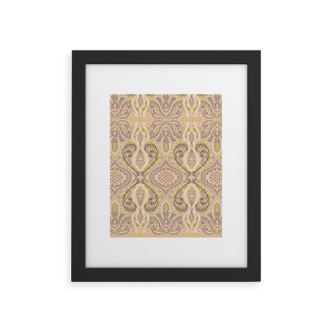 Pimlada Phuapradit Lace Damask Framed Art Print