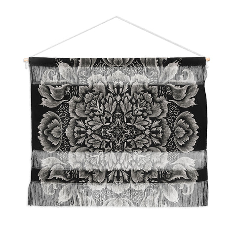 Pimlada Phuapradit Lace Doily drawing black Wall Hanging Landscape