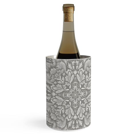 Pimlada Phuapradit Lace Doily drawing Grey Wine Chiller