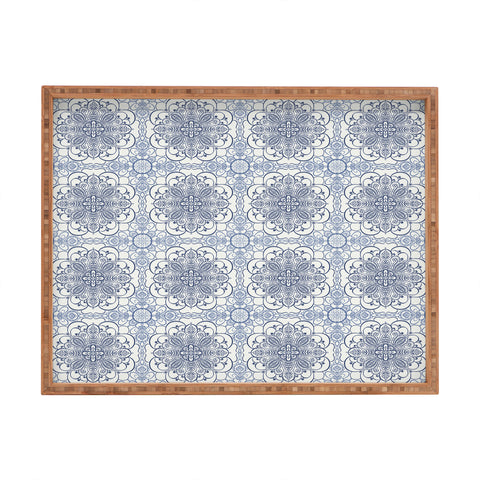 Pimlada Phuapradit Lace Mandala 1 Rectangular Tray