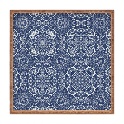 Pimlada Phuapradit Lace Mandala 2 Square Tray