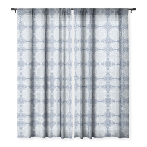 Pimlada Phuapradit Lace mandala 3 Sheer Window Curtain