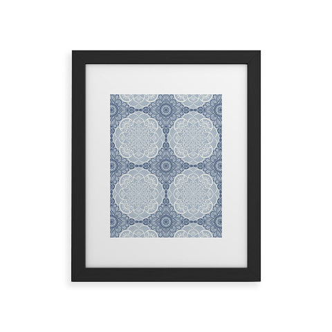 Pimlada Phuapradit Lace mandala 3 Framed Art Print