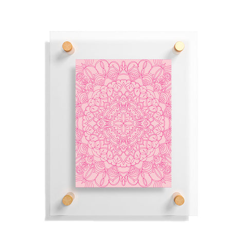 Pimlada Phuapradit Line art Mandala 1 Floating Acrylic Print