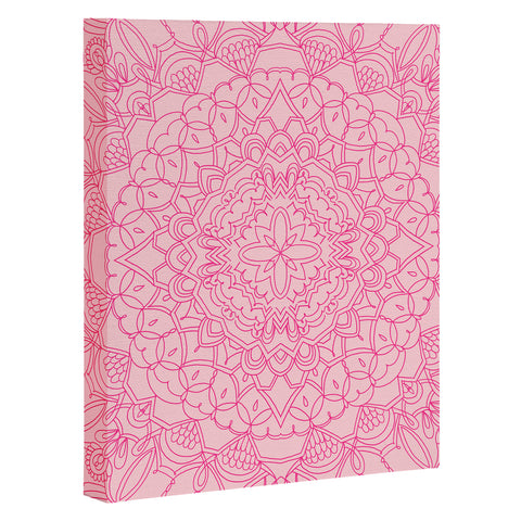 Pimlada Phuapradit Line art Mandala 1 Art Canvas