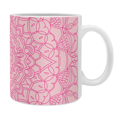 Pimlada Phuapradit Line art Mandala 1 Coffee Mug