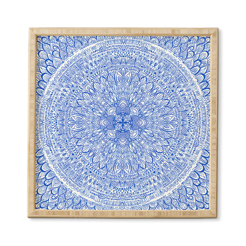 Pimlada Phuapradit Line art Mandala 2 Framed Wall Art