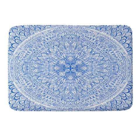 Pimlada Phuapradit Line art Mandala 2 Memory Foam Bath Mat