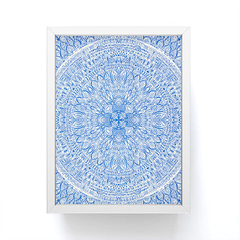 Pimlada Phuapradit Line art Mandala 2 Framed Mini Art Print